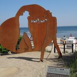 Udo-Lindenberg-Skulptur in Timmendorfer Strand