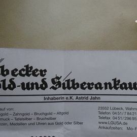 Lübecker Gold- und Silberankauf