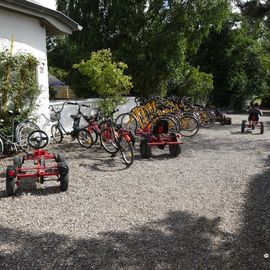 Campingplatz am Niobe, Fehmarn, Fahrrad- und Kettcar-Verleih