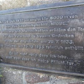 Niobe-Denkmal, bei Gammendorf auf Fehmarn