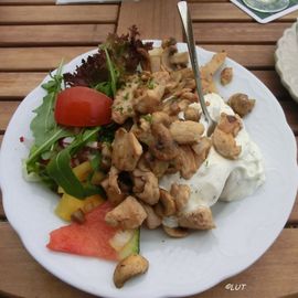 Krabbes Restaurant Ofenkartoffel mit Hähnchenbrustfilet