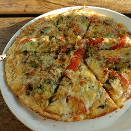 Bistro Neukalen, Vegetarische Pizza