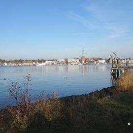  Südl. Priwall, Naturschutzgebiet, Travemünde,Blick auf Travemünde