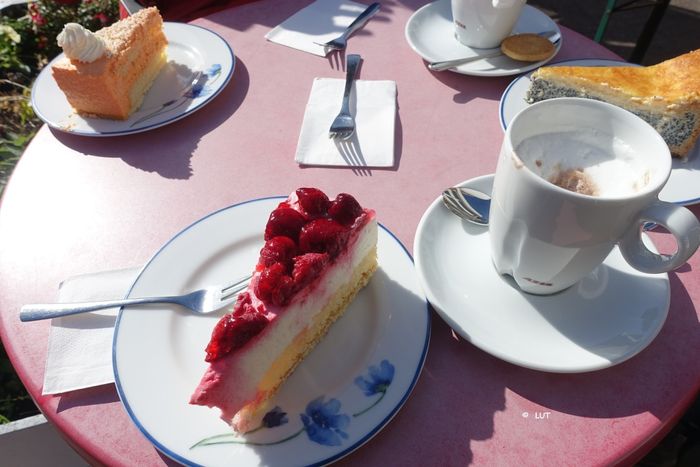 Inselcafé Baltrum, Himbeer-Joghurt-Torte