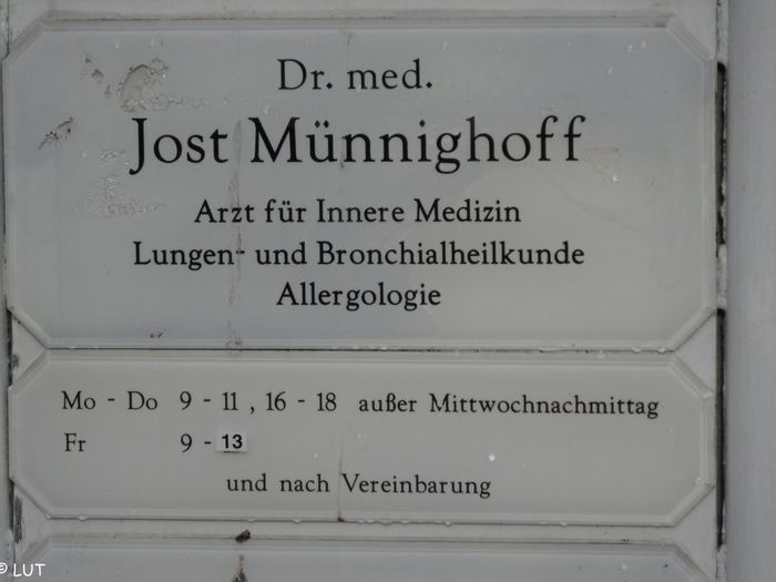 Dr. Joost Münninghoff, Internist, Pneumologe, Allergologe, Lübeck