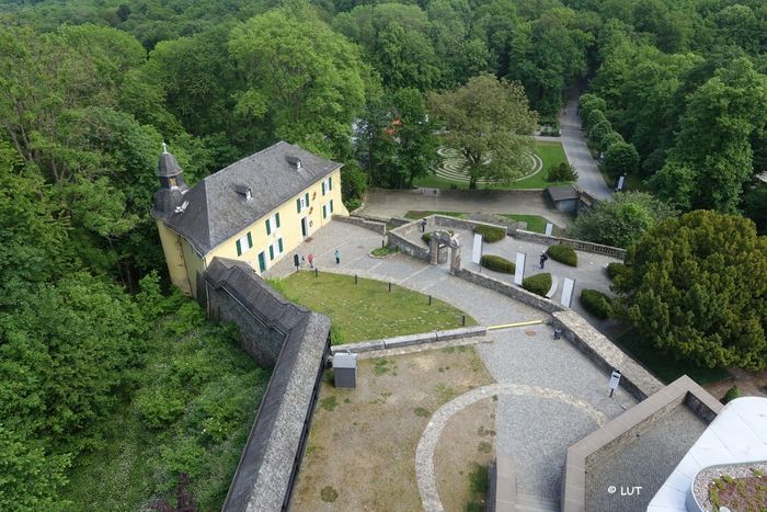 Schloss Homburg, Nümbrecht, Blick vom Bergfried