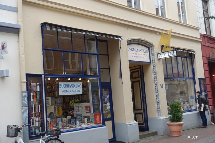 Arno Adler, Buchhandlung und Antiquariat, Lübeck