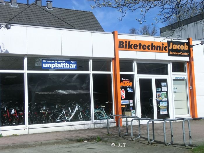 Biketechnik Jacob Eingang Carl-Diem-Straße 