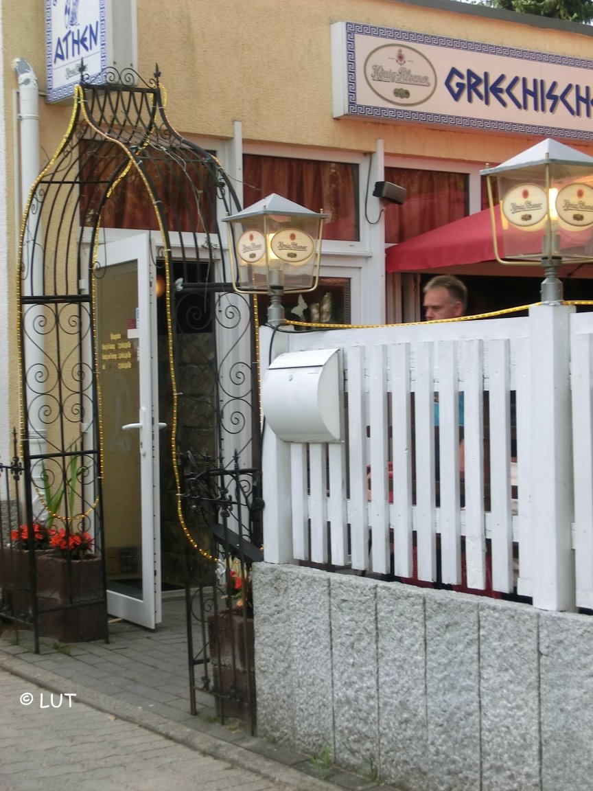 Restaurant Athen, Eingang, Lübeck