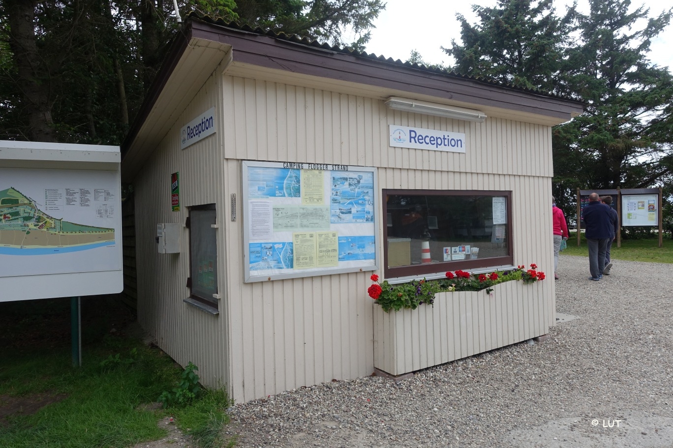 Campingplatz Flügger Strand, Fehmarn, Reception