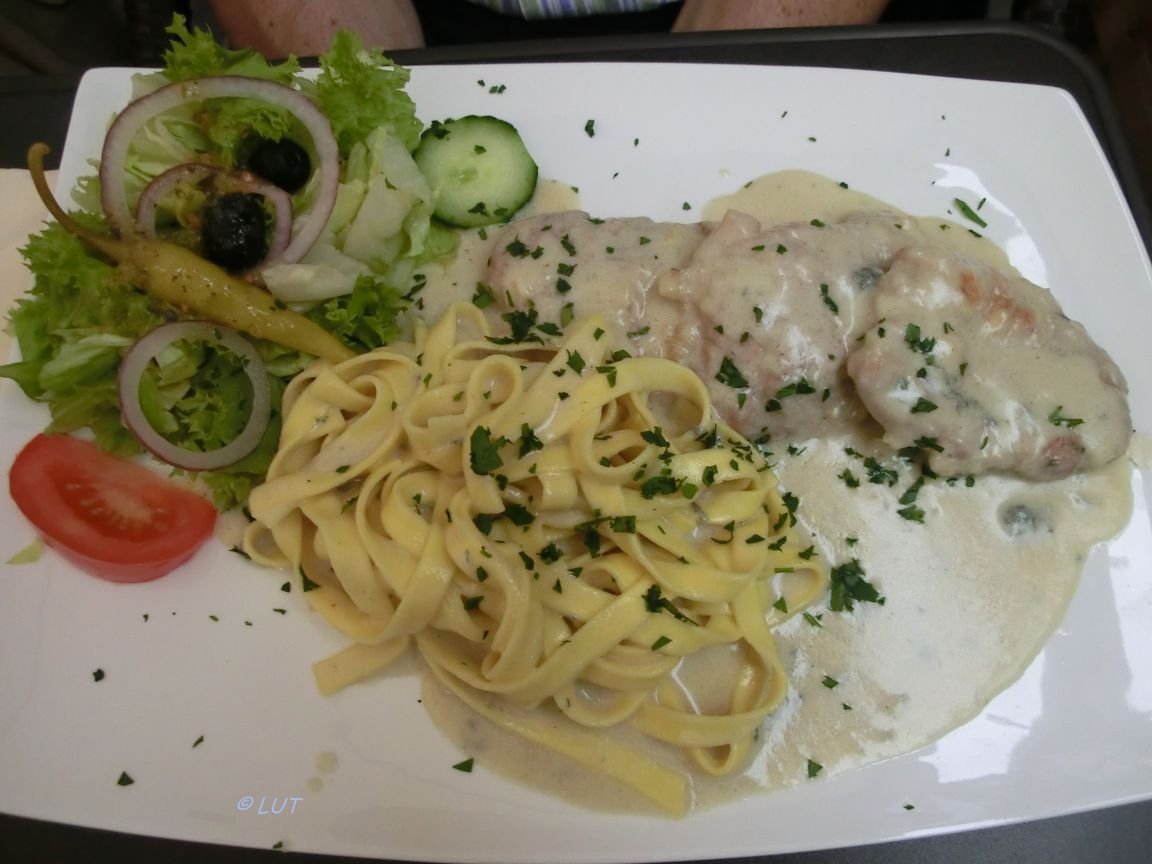 Ristorante Sorrento Scaloppina el Gorgonzola beim 1. Besuch