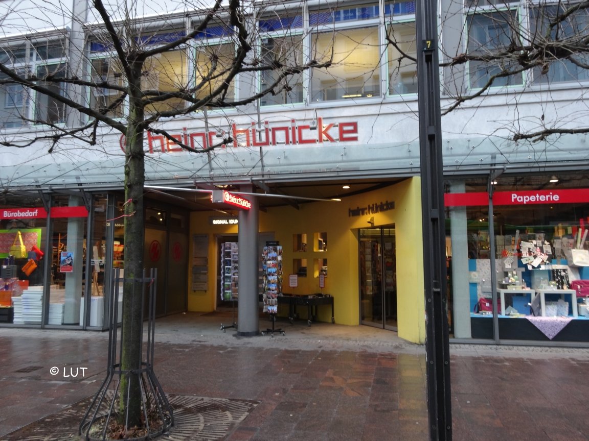 Hünicke,  Schreibwaren, Lübeck