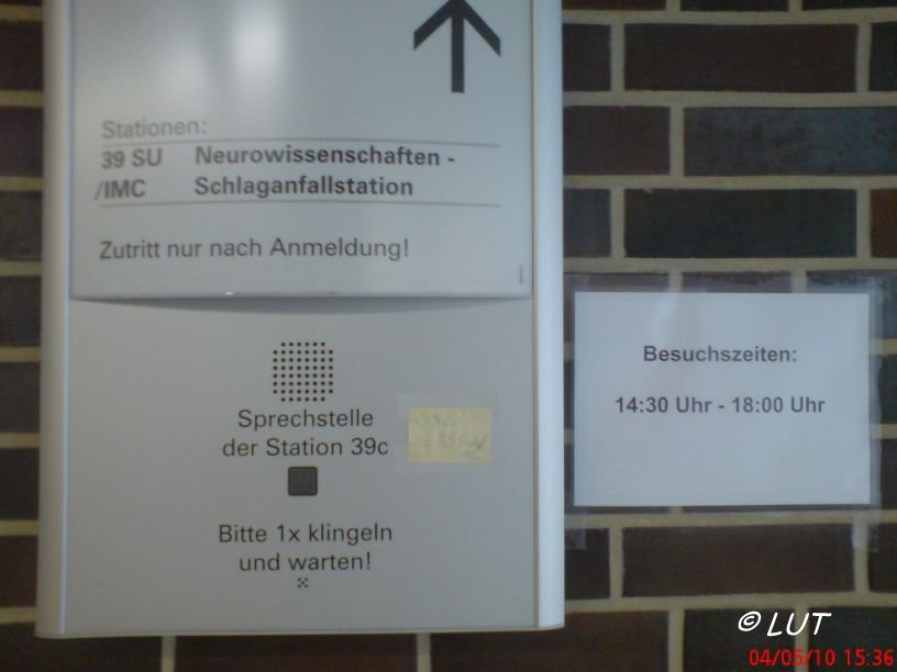 uniklinik Lübeck Schlaganfallstation