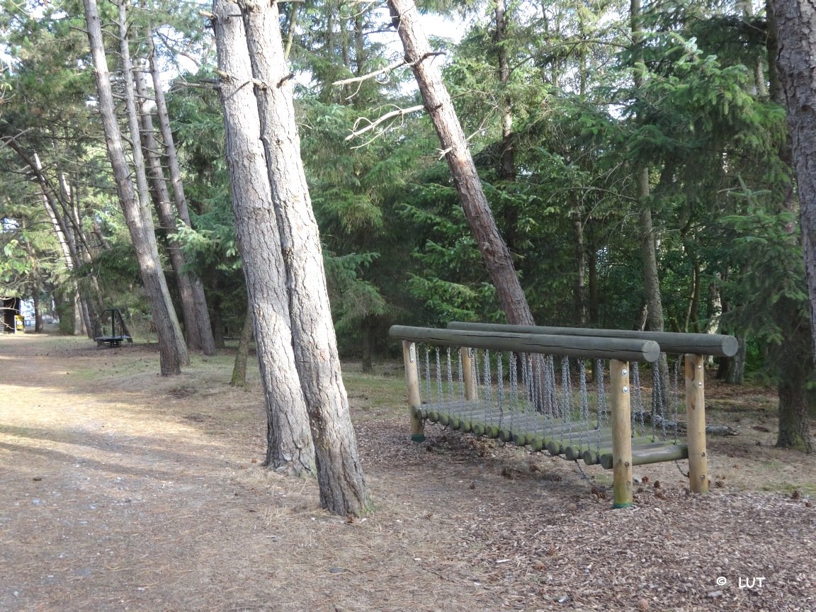 Campingplatz am Niobe, Fehmarn, Waldspielplatz