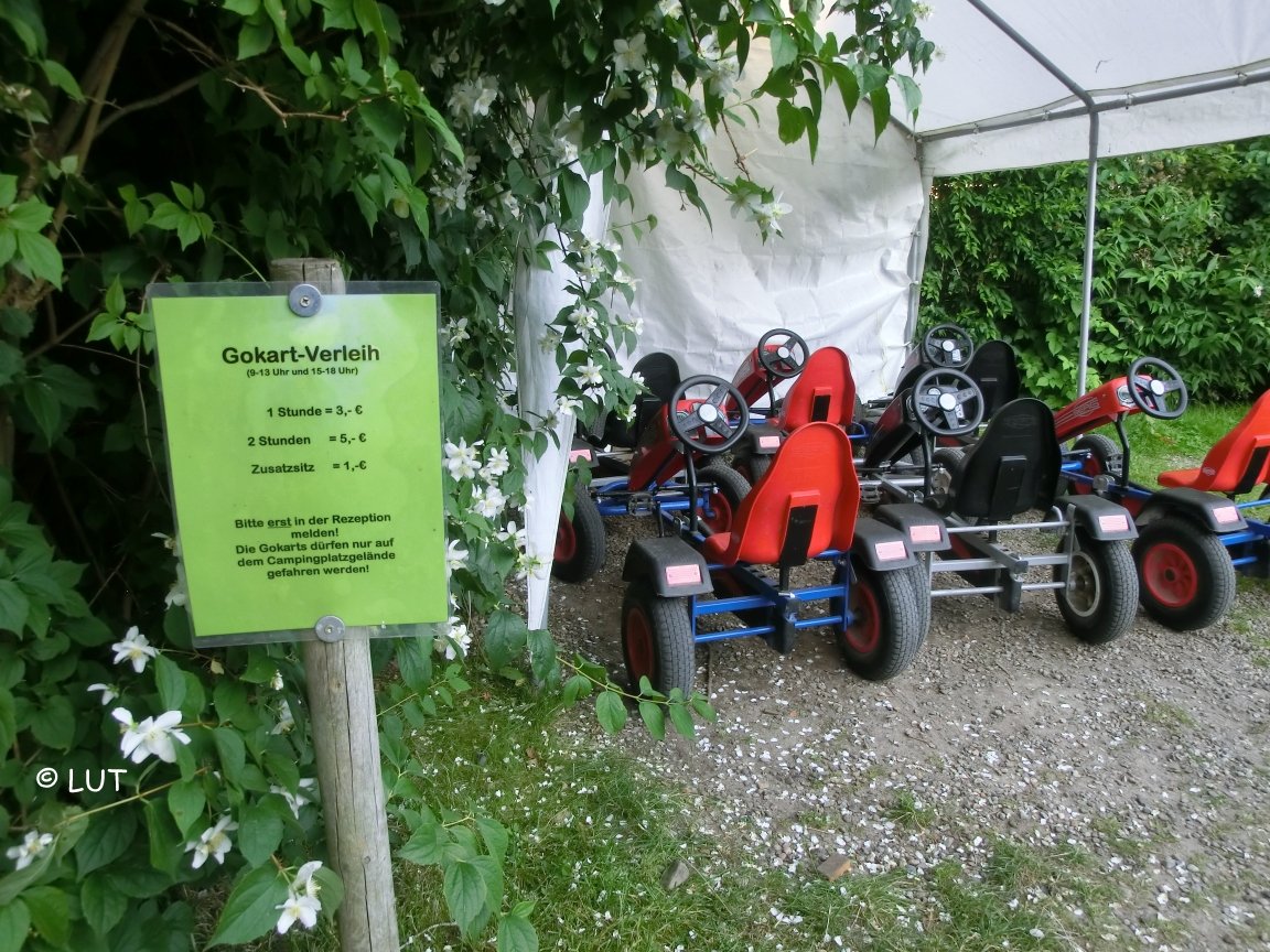 Naturcampingplatz Spitzenort, Plön, Gokart-Verleih