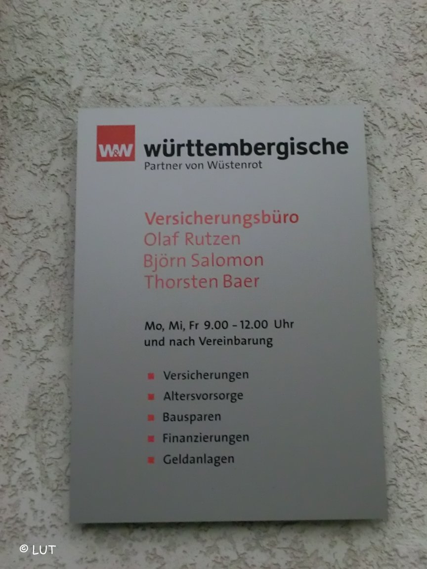 Württembergische, Versicherungsbüro, Stockelsdorf