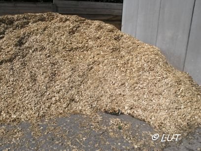 Kompostier- und Häckselanlage Gut Kattenhöhlen, sog. Holzhackschnitzel