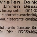 Ristorante Comeback in Wiesbaden