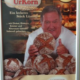 Der Chef macht seine Werbung selbst.  