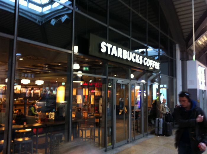 Starbucks im Mainzer Hauptbahnhof