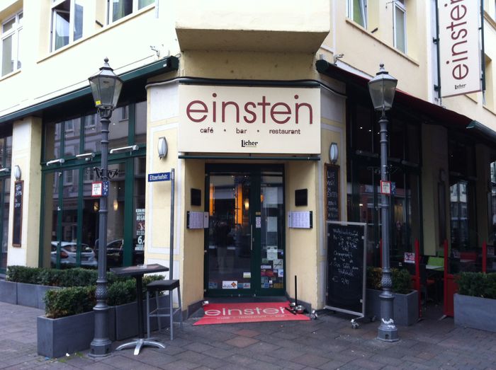 Eingangsbereich, Café Einstein in Koblenz