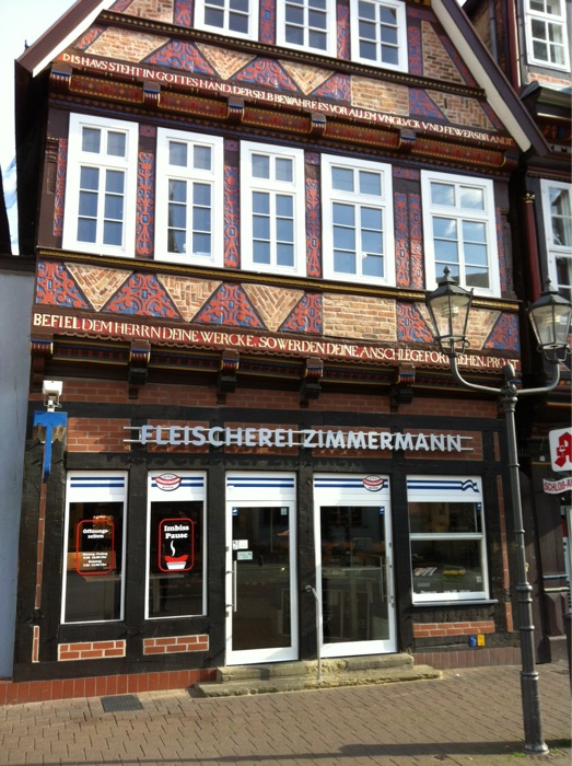 Fleischerei Zimmermann, Celle, Stechbahn am Markt