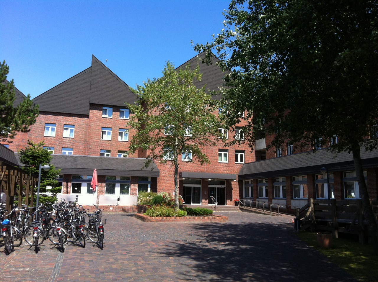 Reha-Klinik Borkum Riff, Haupteingang