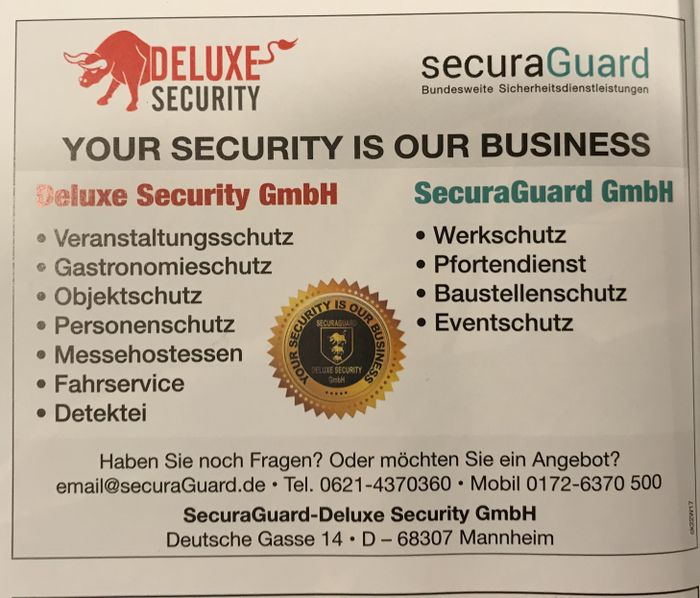 Nutzerbilder Deluxe Detektei Security Wach- und Sicherheitsdienste