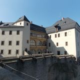 Festung Königstein in Königstein in der Sächsischen Schweiz