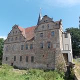 Wasserschloss Oberau in Niederau bei Meißen in Sachsen