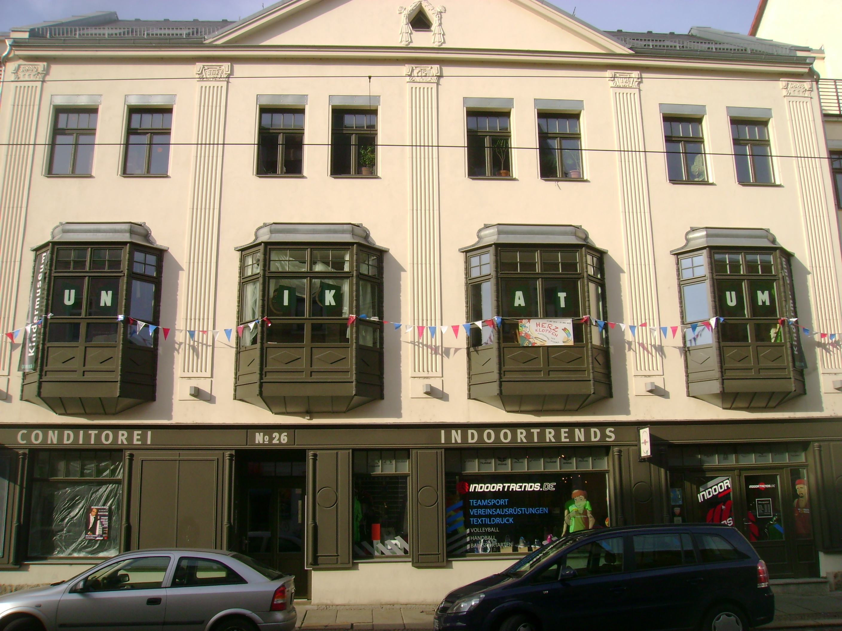Kindermuseum Unikatum in er Zschocherschen Straße in Leipzig-Plagwitz