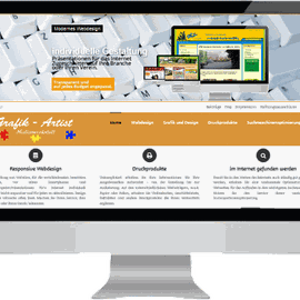 Ansicht meiner Service - Website