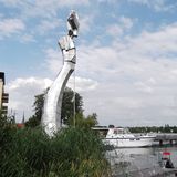 Skulptur "Parzival am See" in Neuruppin