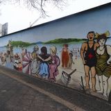 Graffiti und Gedenktafel für Heinrich Zille Berlin - Lichtenberg in Berlin