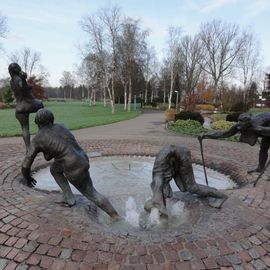 Brunnenskulptur "Gesundbrunnen" in Bad Buchau