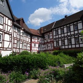 Historische Altstadt in Büdingen in Hessen