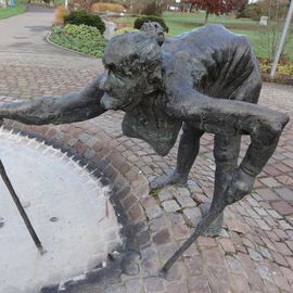 Brunnenskulptur "Gesundbrunnen" in Bad Buchau