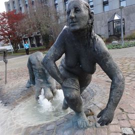 Brunnenskulptur "Gesundbrunnen" in Bad Buchau