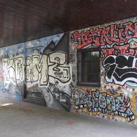 Grafiti beim Stadtschloss