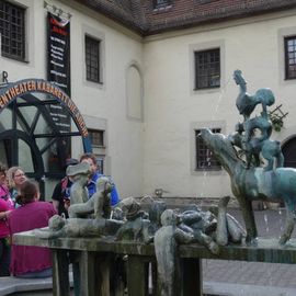 Bremer Stadtmusikantenbrunnen in Erfurt