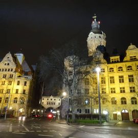 Neues Rathaus und Stadthaus Leipzig in Leipzig