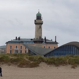 Leuchtturm Warnemünde in Rostock Seebad Warnemünde