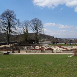 auf der Festung , Ausgrabungen