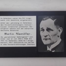 Gedenktafel Martin Niemöller
