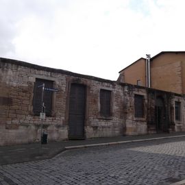 Ruine der ehemaligen Garnisonskirche - Teil des Restaurants