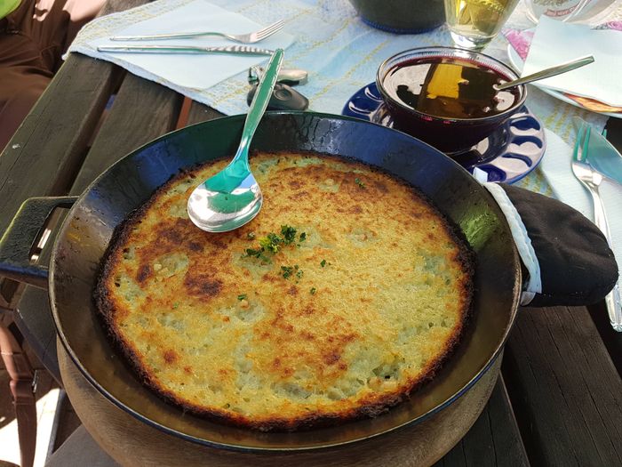 Buttermilchgetzen mit Blaubeeren- na, da läuft doch das Wasser im Mund zusammen