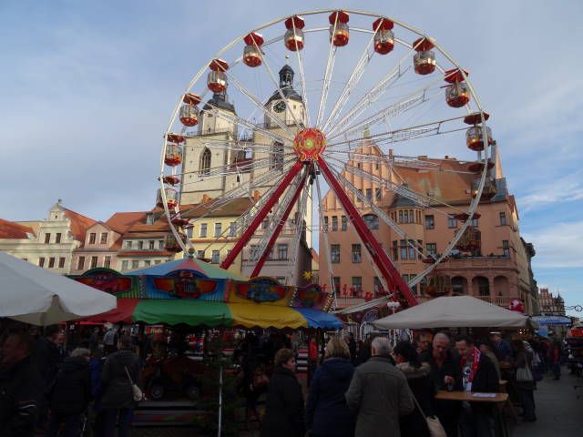 Weihnachtsmarkt Wittenberg bei Tag