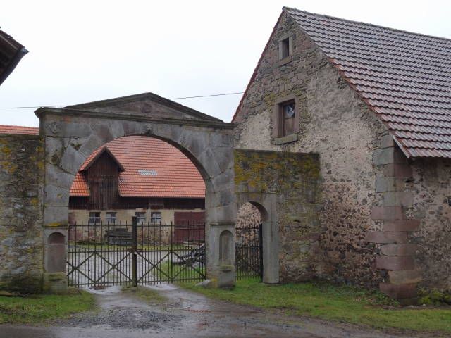 Gutshof bei Schloss Eisenbach