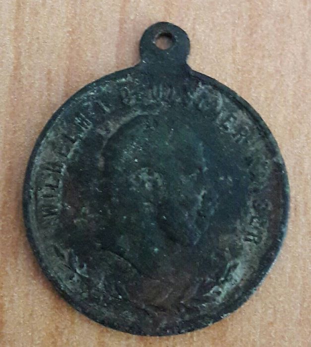 Medaille für Kriegsteilnehmer 1870/71 mit Kopf Kaiser Wilhelm I