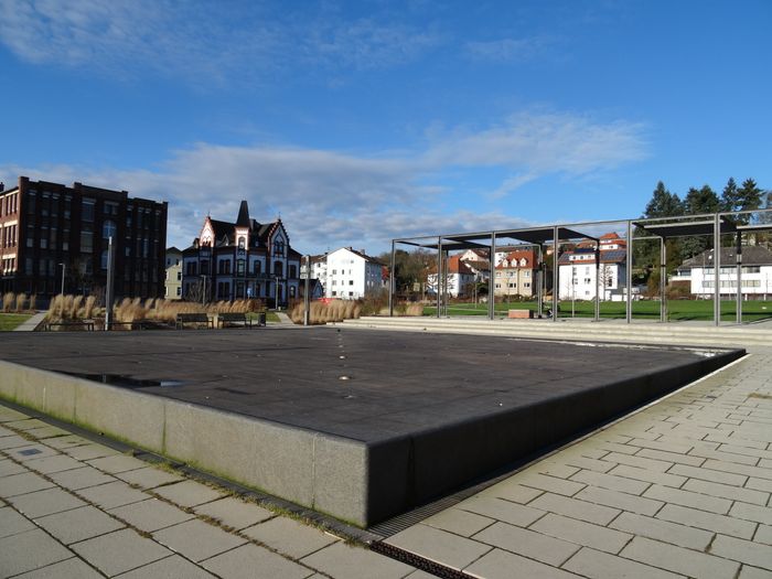 Blick Richtung August - Gottlieb - Str. und Vlämenweg